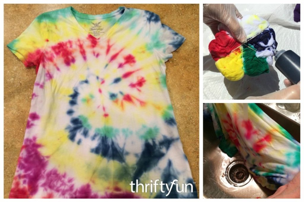 Creative Ideas To Tie-Dye Shirts With Kids